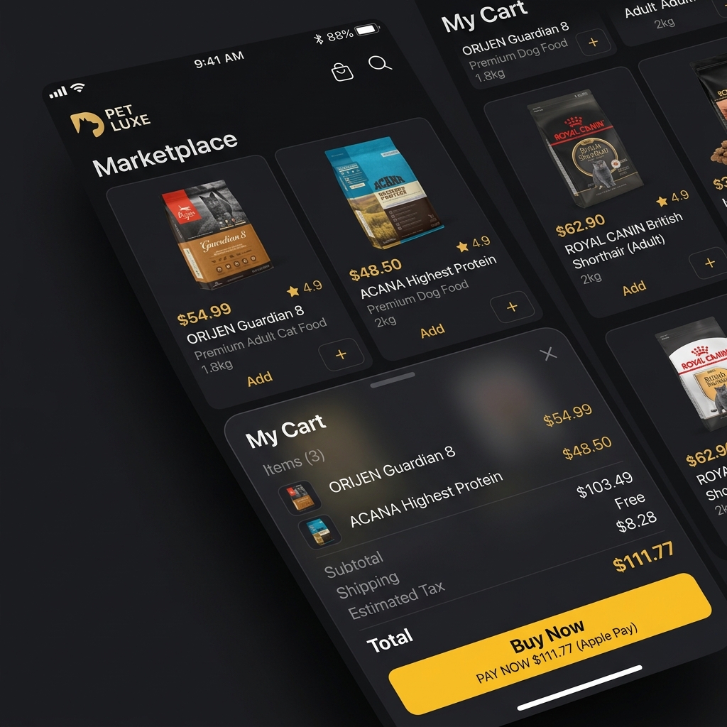 Marketplace UI